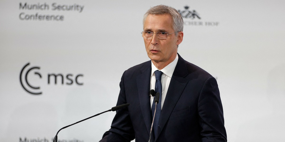 Sekretarz generalny NATO Jens Stoltenberg.