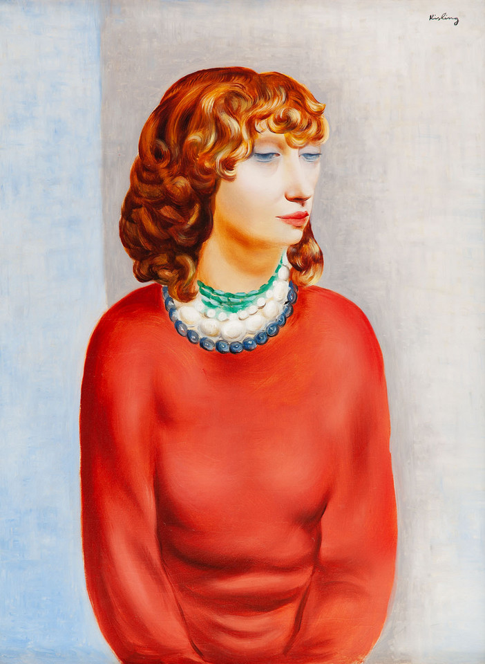Mojżesz Kisling, "Portret" ("Kiki") (1933)