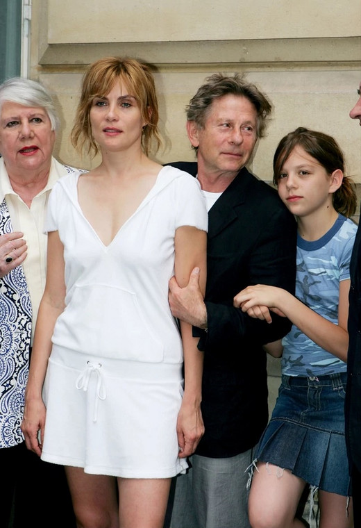 Emmanuelle Seigner, Roman Polański i Morgane Polański