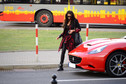 Monika Pietrasińska jeździ Ferrari California