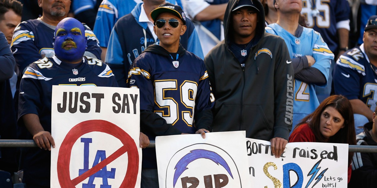 Twitter had a field day roasting the Chargers' attempt at a 'fresh take' on the LA logo