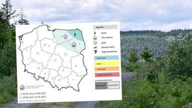 Będzie ładnie, ale nie wszędzie. Pas gorszej pogody nad Polską