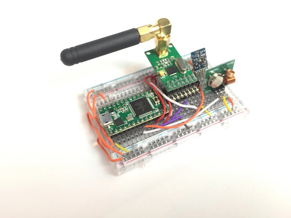 RollJam, center. Photo courtesy Samy Kankar.