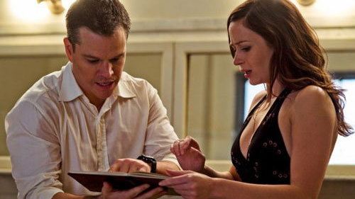 Matt Damon i Emily Blunt w filmie "Władcy umysłów"