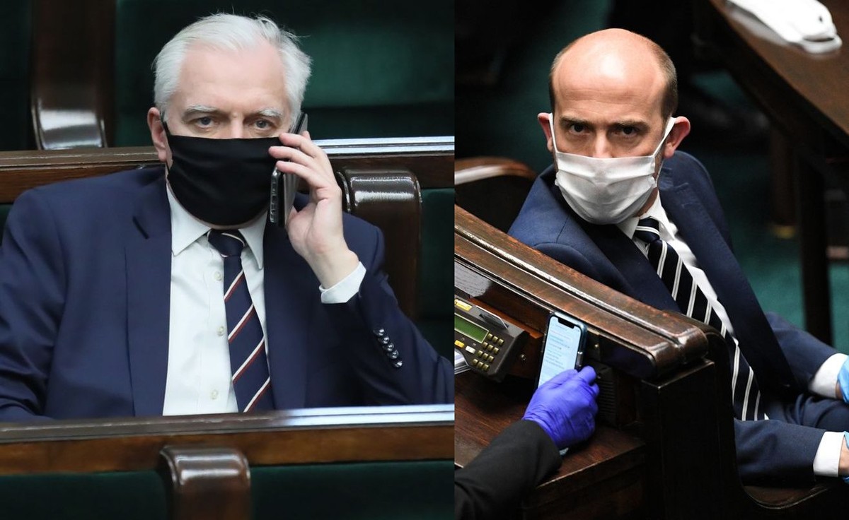 Jarosław Gowin i Borys Budka