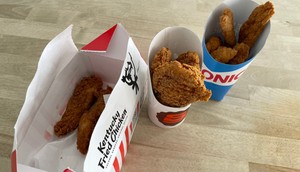 I ordered chicken tenders at KFC, Smashburger, and Sonic to find the best chain.Steven John