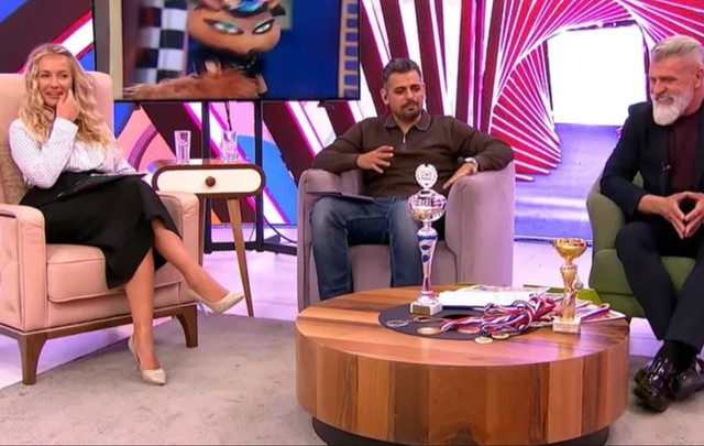 Milica Veličković u ulozi voditeljke