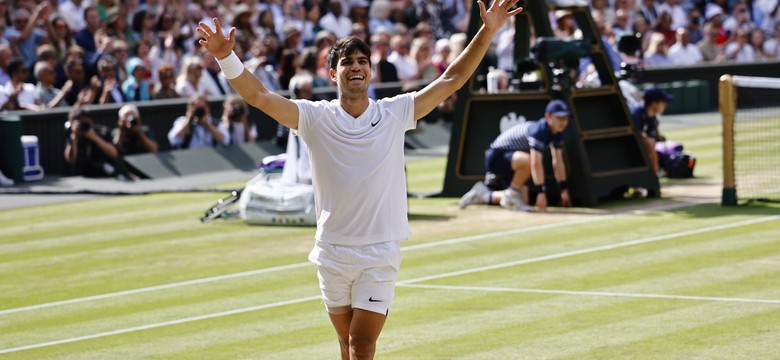 Alcaraz obronił tytuł na Wimbledonie. Djokovic nie wygrał nawet seta