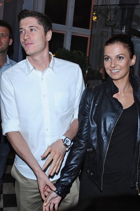 Robert Lewandowski i Anna Lewandowska