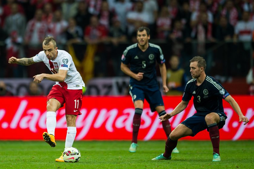 Grosicki w stroju Borata!