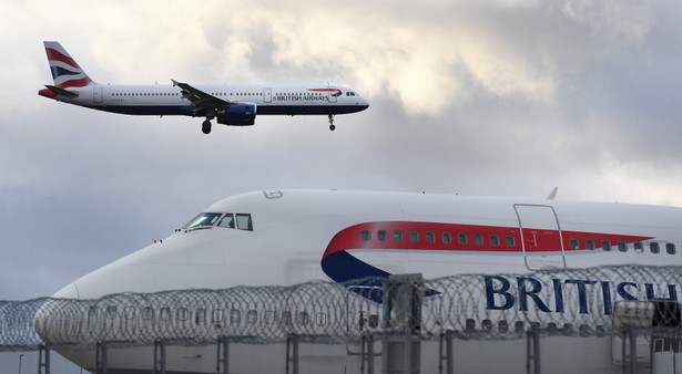 samolotoy linii British Airways