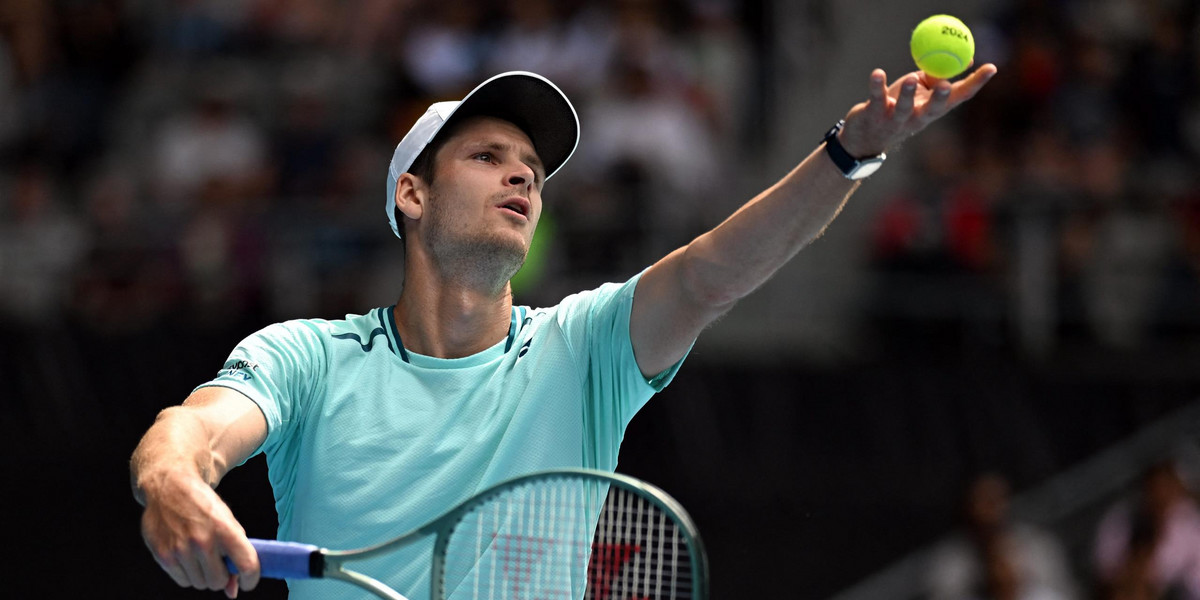 Hurkacz przegrał z Miedwiediewem w ćwierćfinale Australian Open.