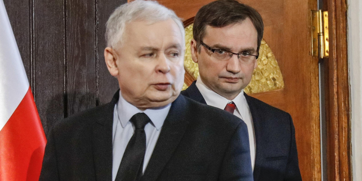 Jarosław Kaczyński i Zbigniew Ziobro