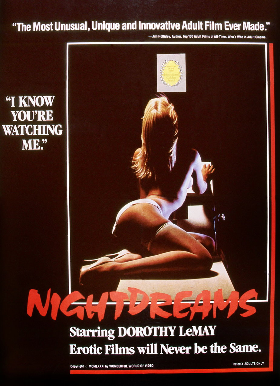 Plakat do filmu „Nightdreams” (1981) z Dorothy LeMay