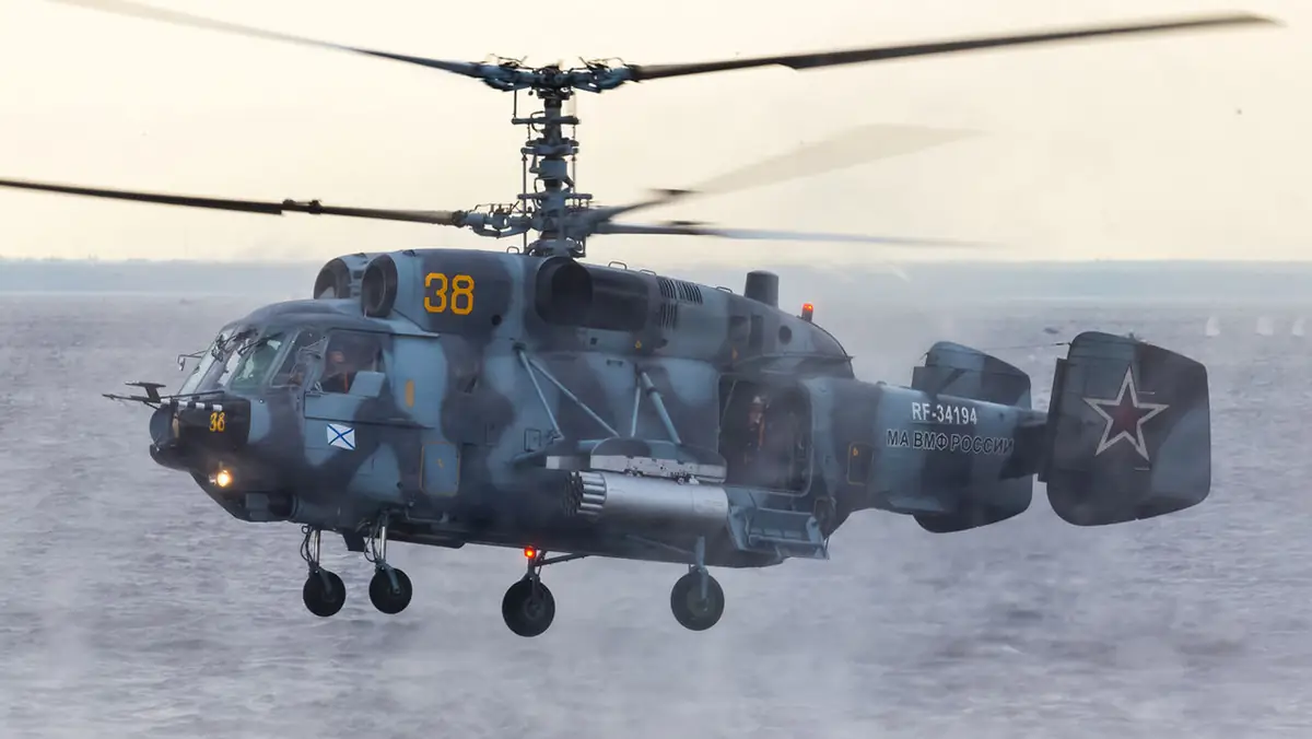 Rosyjski Ka-27 zniszczony. Udany atak Ukrainy na Krymie