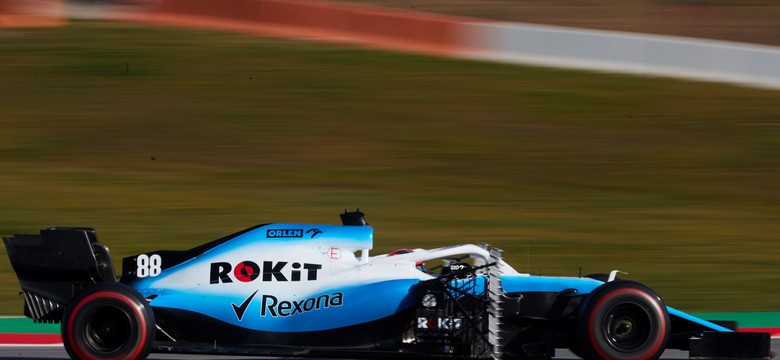 Formuła 1: Kubica zdecydowanie najgorszy. Bolid Williamsa odstaje od reszty maszyn