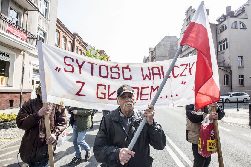 Katowice: Marsz w obronie bezdomnych i bezrobotnych