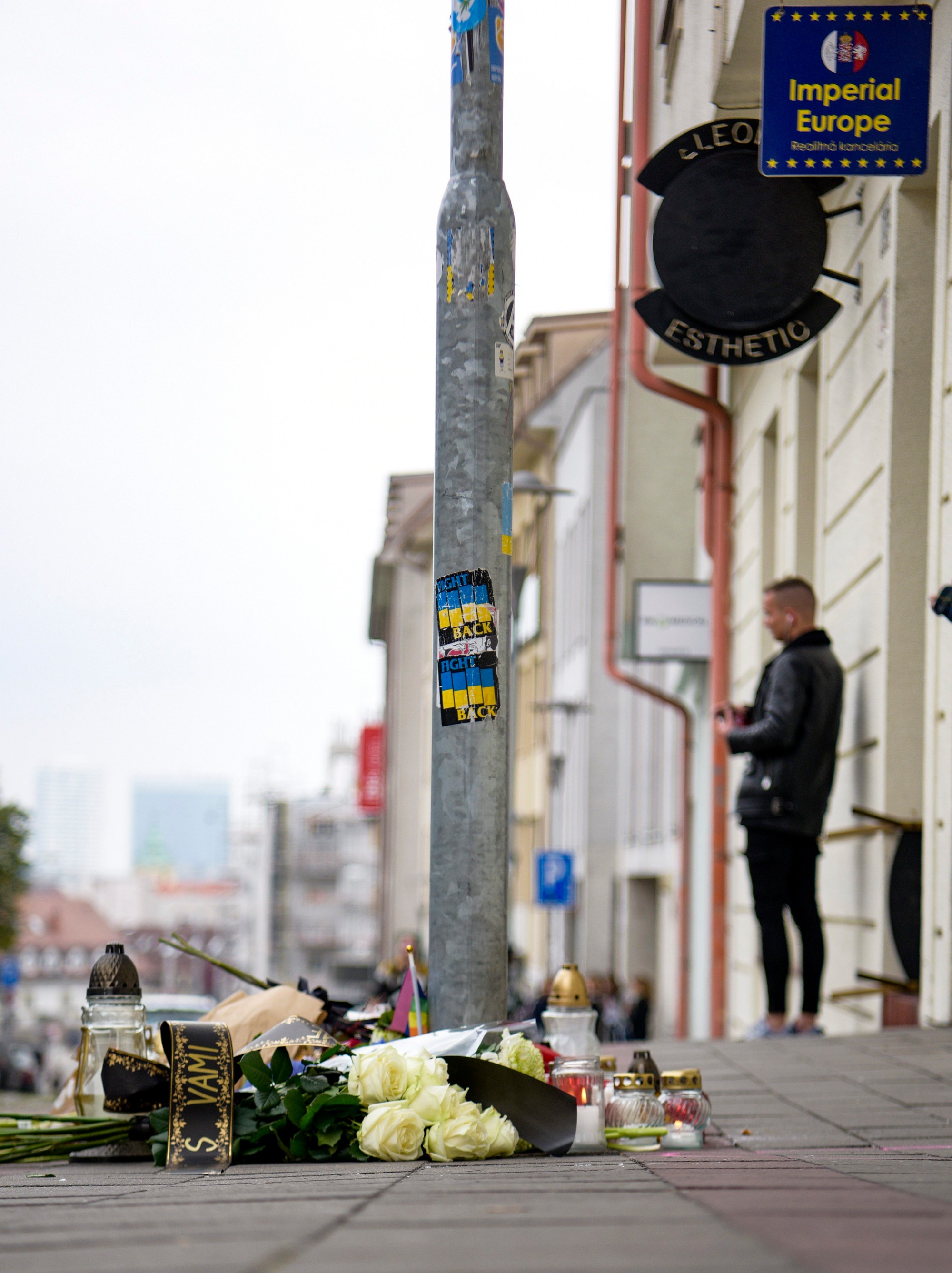 Miesto tragédie na Zámockej ulici v Bratislave, kde zomreli Juraj († 27) a Matúš († 23).