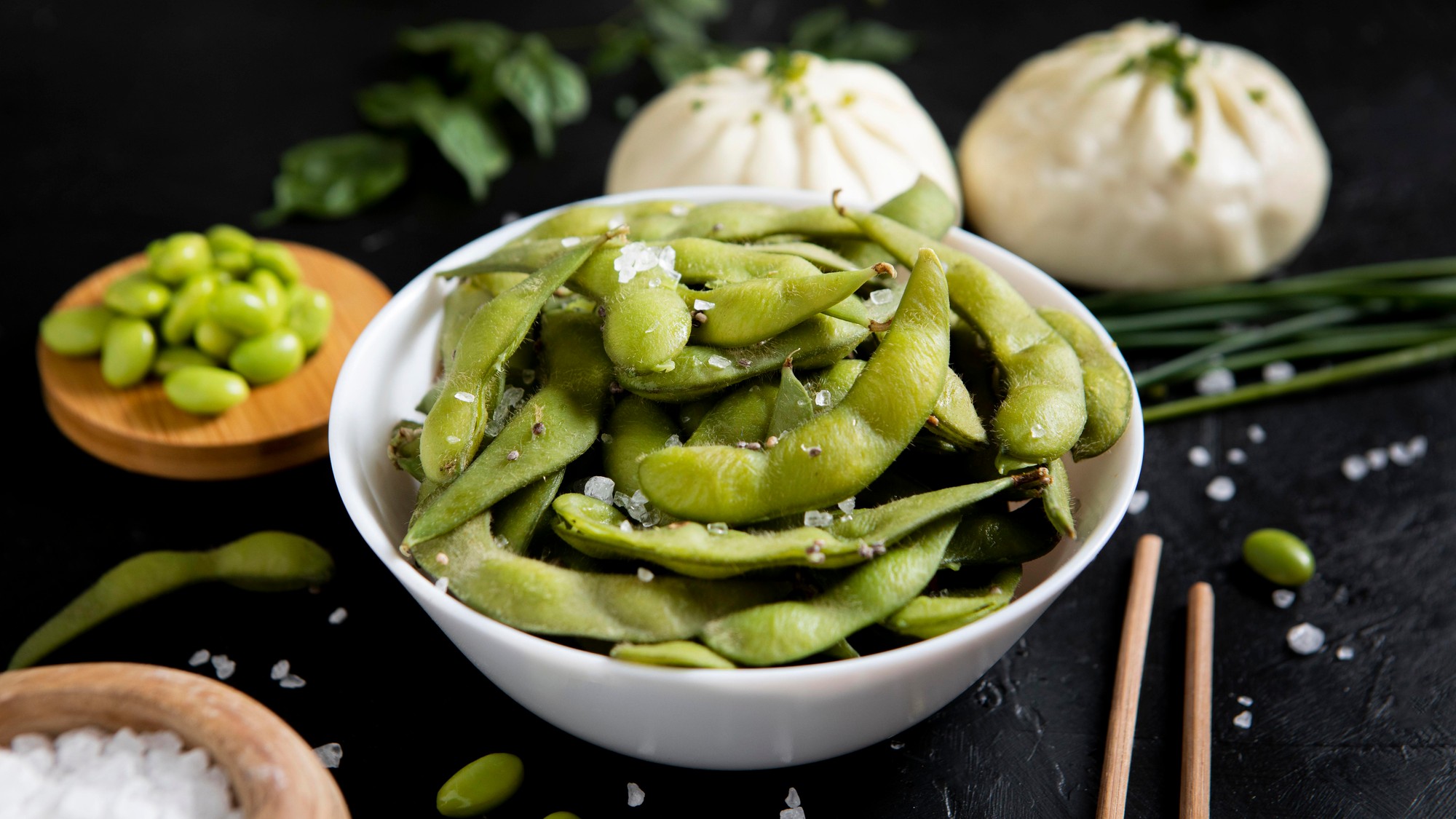 Edamame sú známe aj pod názvom zelená sója.