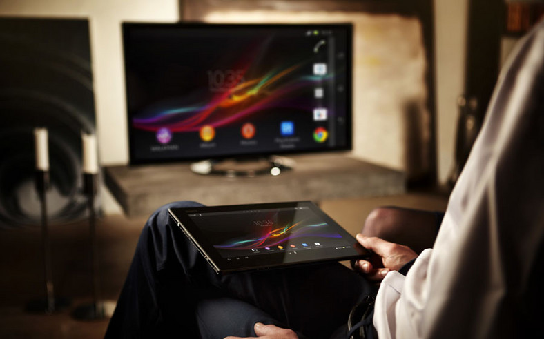 Inteligentny telewizor umożliwia nawiązanie połączenia z tabletem