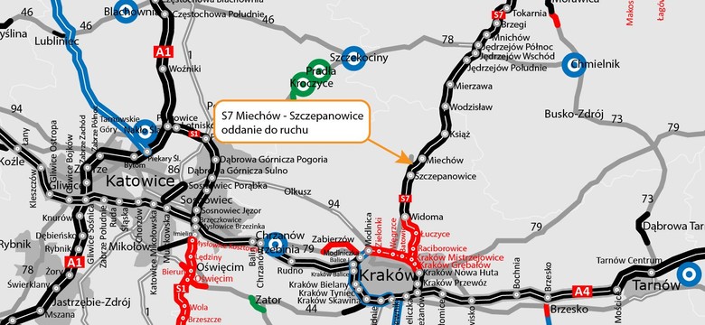 S7 zaskoczy kierowców. Tylko 3 godziny z Warszawy do Krakowa
