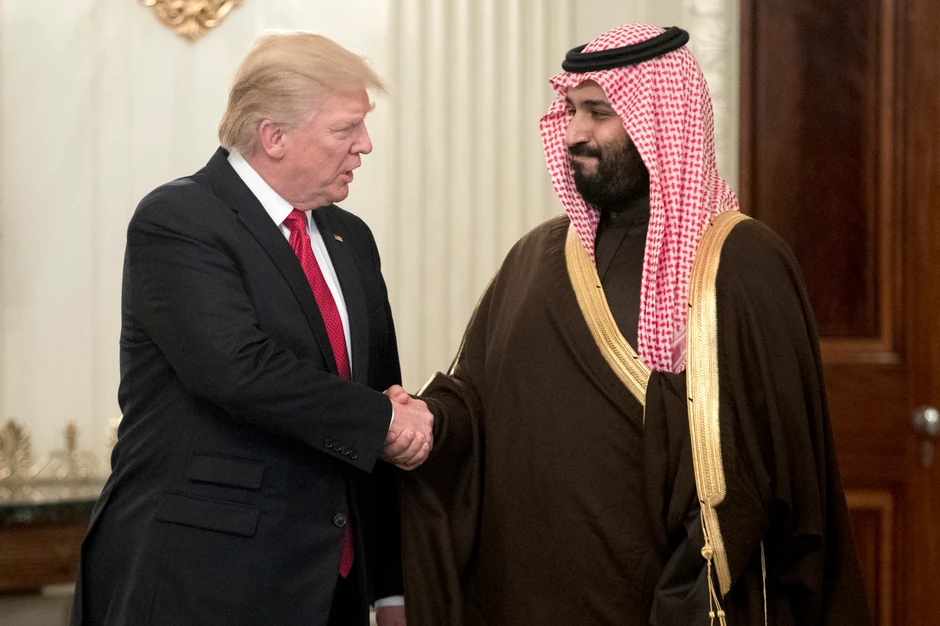 Muhamed bin Salman, Donald Tramp