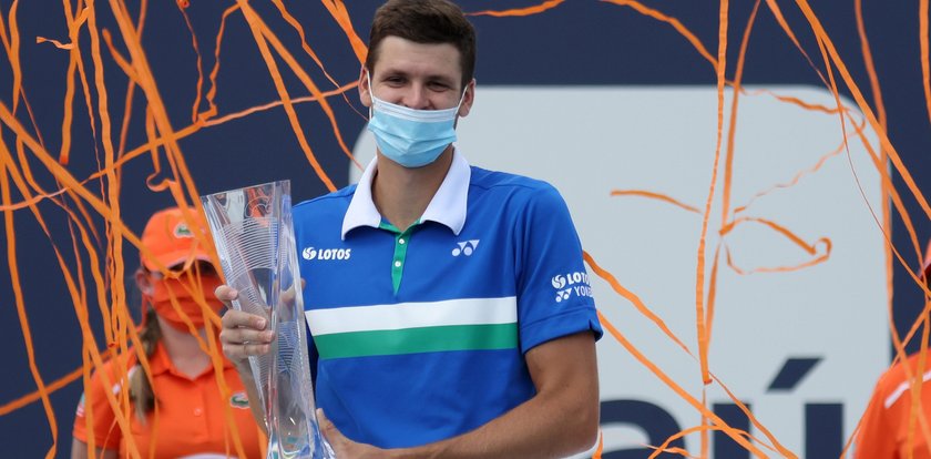 Turniej ATP w Miami. Ile zarobił Hubert Hurkacz?