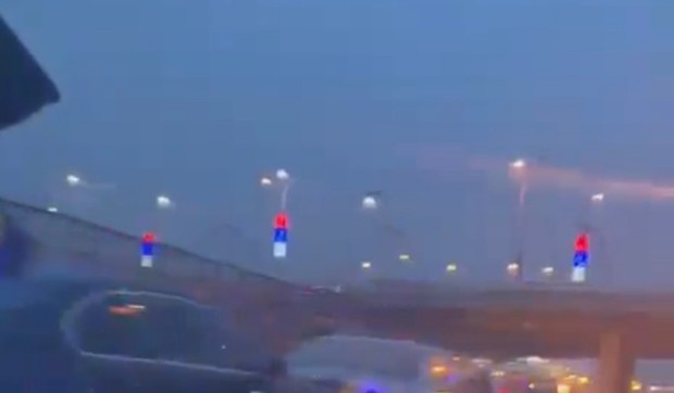 Lančani sudar na Mostu na Adi