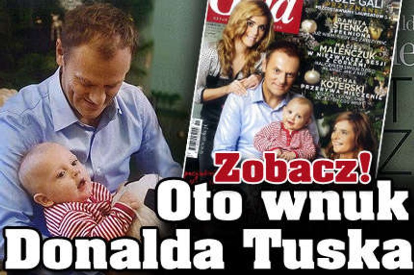 Oto wnuk Donalda Tuska. Zobacz!