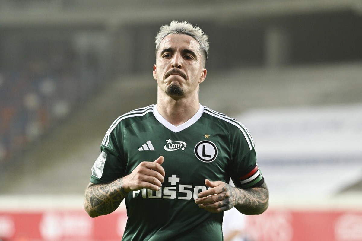 Josue Pesqueira po zakończeniu sezonu odejdzie z Legii Warszawa