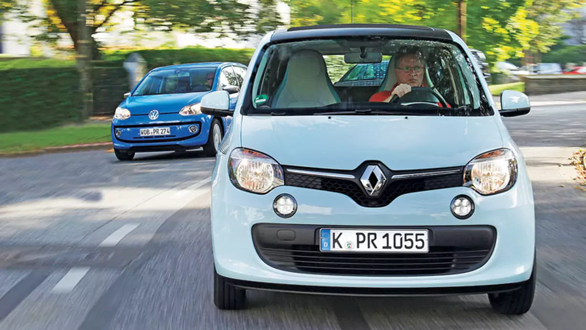 Renault Twingo kontra Volkswagen UP! - Pogromcy korków w akcji