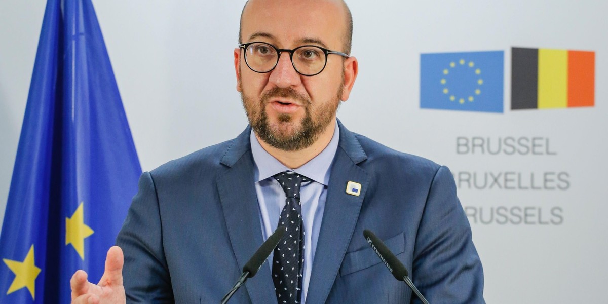 Premier Belgii Charles Michel