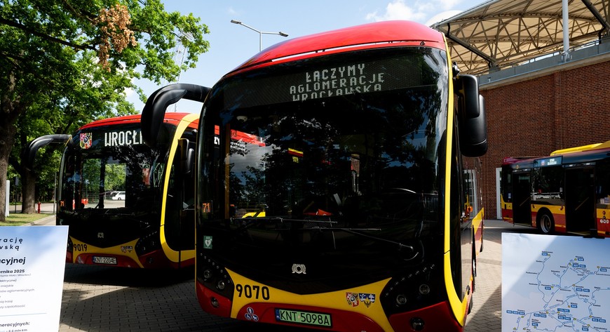 Po Aglomeracji Wrocławskiej będą kursować komfortowe autobusy