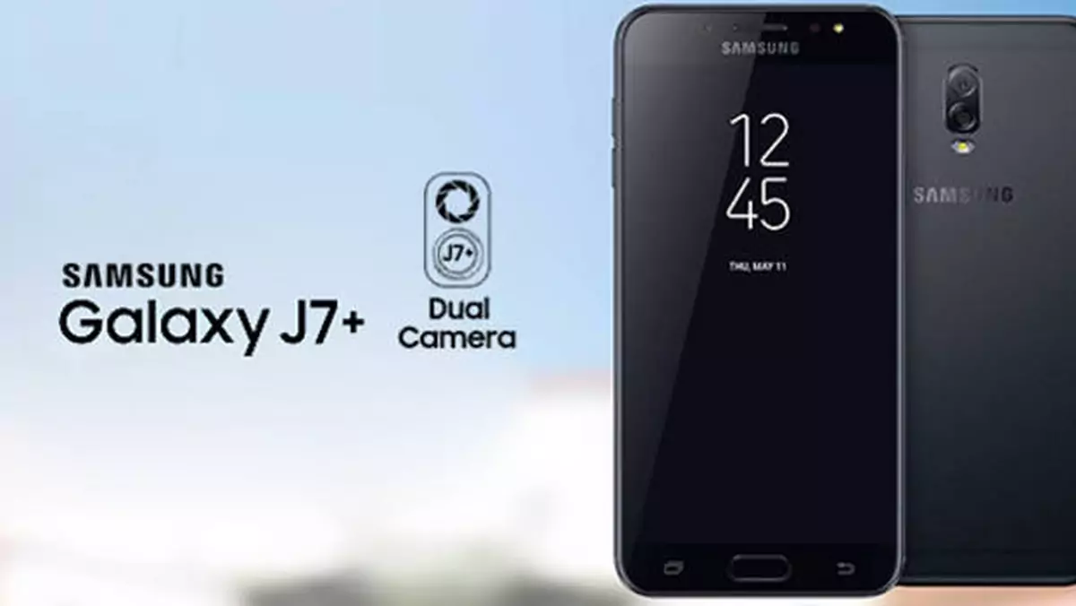 Samsung Galaxy J7+ z podwójnym aparatem, ale nie takim jak w Galaxy Note 8