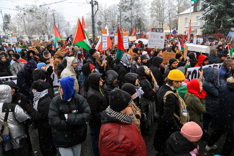 Na marsz przyszło ok. tysiąc osób. Według szacunków organizatorów liczba ta była dziesięciokrotnie wyższa