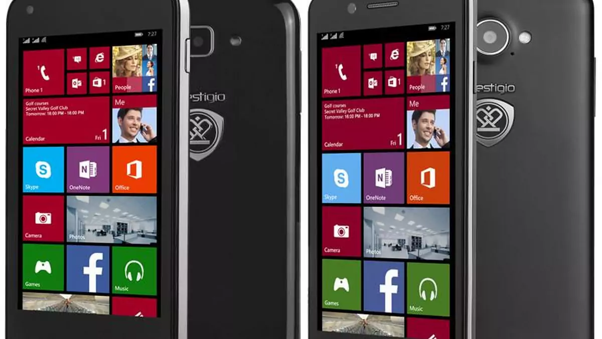 Prestigo zapowiada dwa nowe smartfony z Windows Phone