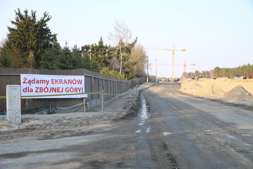 Mieszkańcy Radości apelują do drogowców: Postawcie tu ekrany!