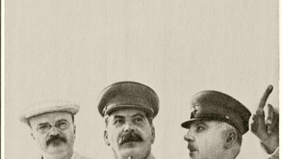 Stalin, Molotow, Woroschilow / Foto 1937..