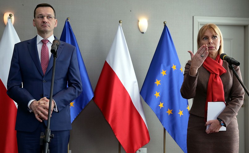 Mateusz Morawiecki i Elżbieta Bieńkowska