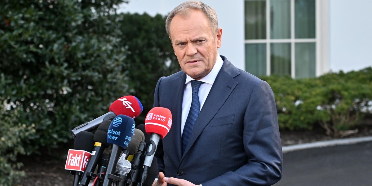 Premier Donald Tusk. 