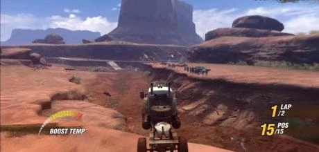 Screen z gry "MotorStorm"