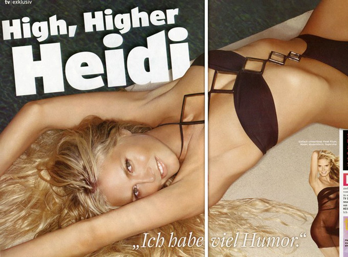 Rozebrana Heidi Klum zapiera dech
