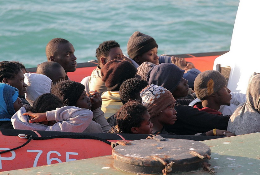 Afrykańscy rozbitkowie na Morzu Śródziemnym