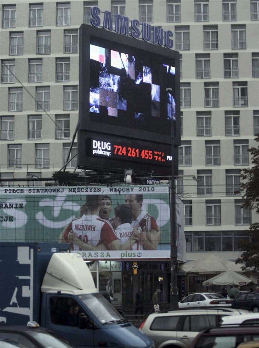 Dług publiczny rośnie 100 tys. zł na minutę