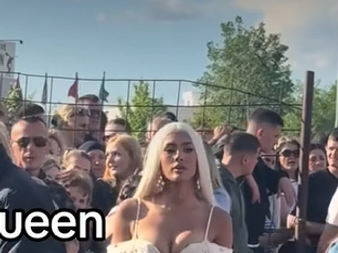 Maturantkinja iz Prištine zgrozila Srbiju degutantnom haljinom, gornji deo posebno kritičan