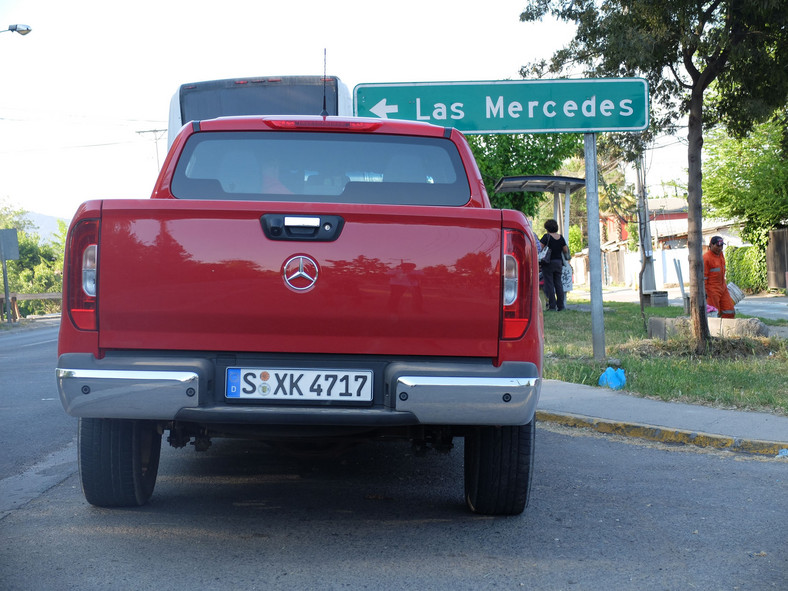 Mercedes klasy X - pracownik wyższego szczebla