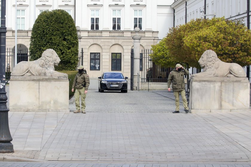 Gowin i Sasin na tajemniczym spotkaniu u prezydenta