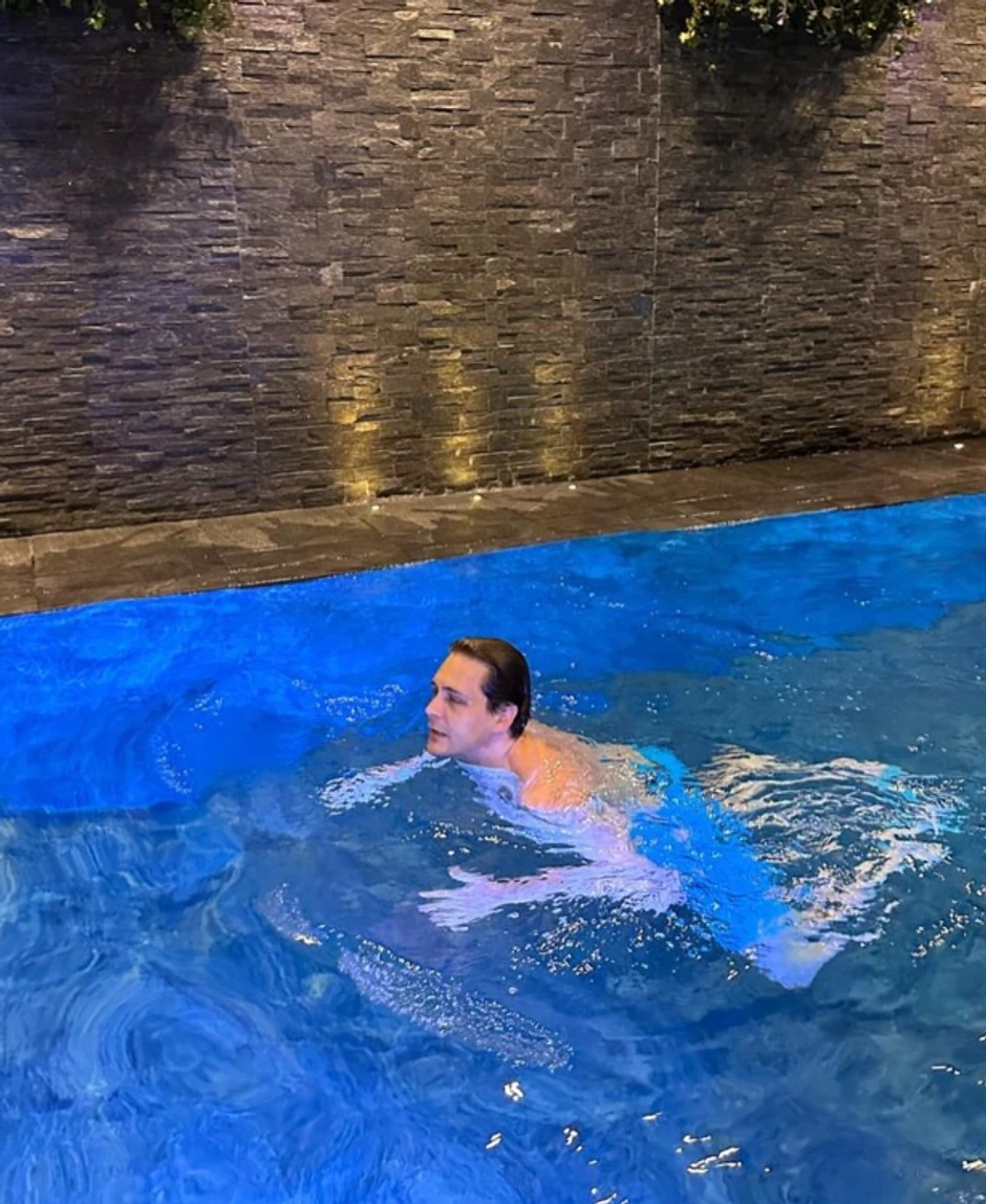 Miloš Biković na odmoru