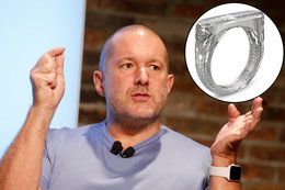 Sir Jony Ive z Apple’a zaprojektował pierścionek wykonany w całości z diamentu