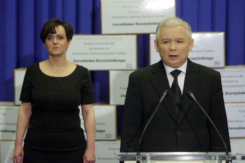 Kaczyński oskarża Kluzik